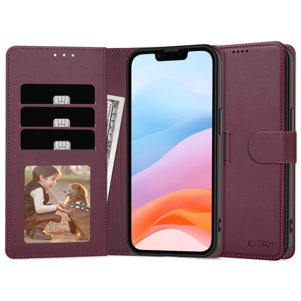 Tech-Protect Wallet Samsung Galaxy A26 5G / A17 4G / 5G Maulbeere - 2