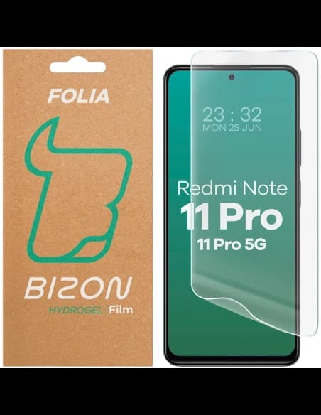 Bizon Glass Hydrogel Front Xiaomi Redmi Note 11 Pro 4G / Pro 5G