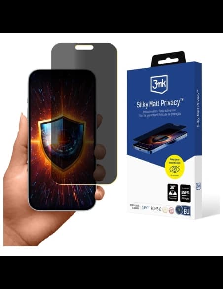 3MK Silky Matt Privacy Apple iPhone 17 Pro Max