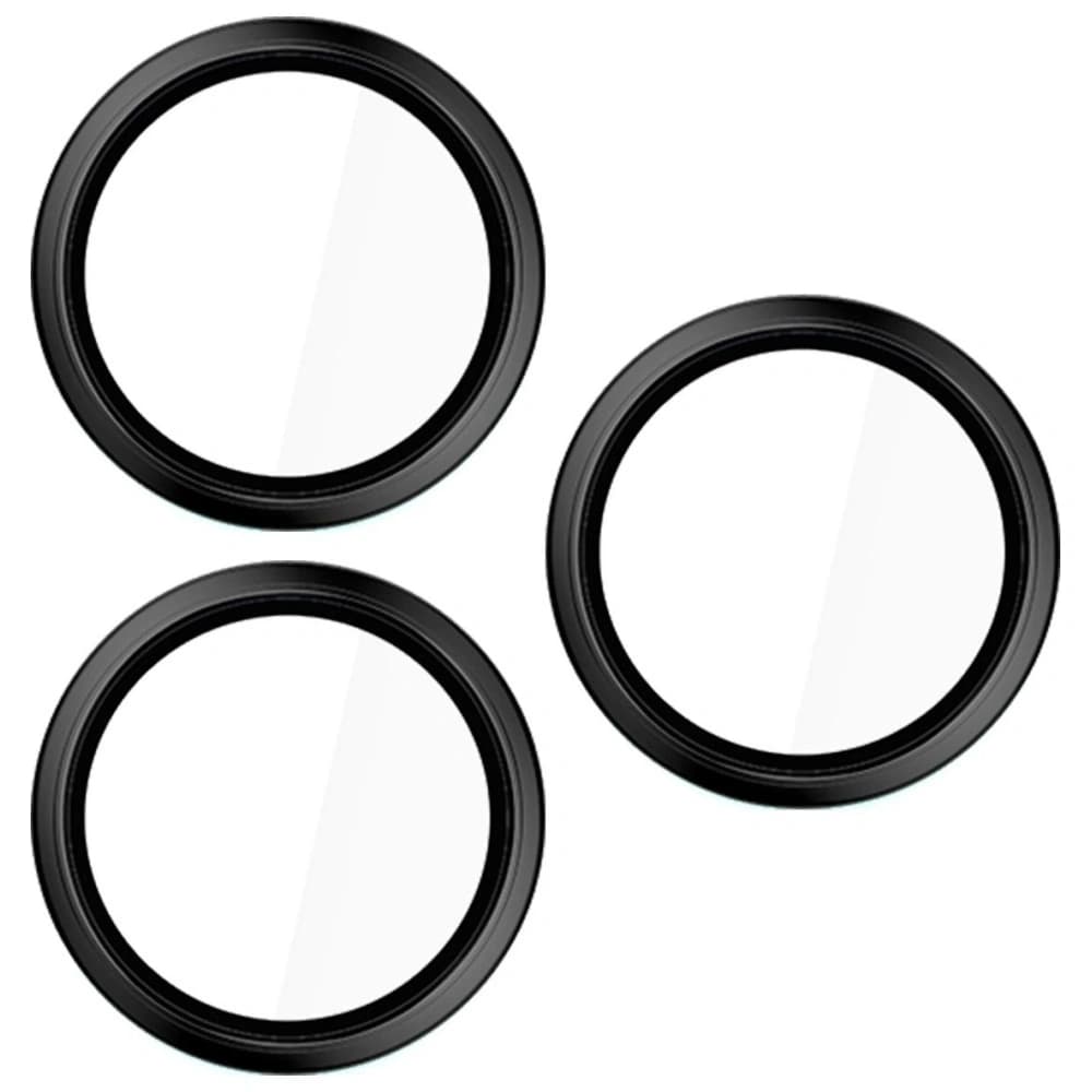 3MK HARDY Ochrana objektivu Pro Apple iPhone 17 Pro / 17 Pro Max černá - 2