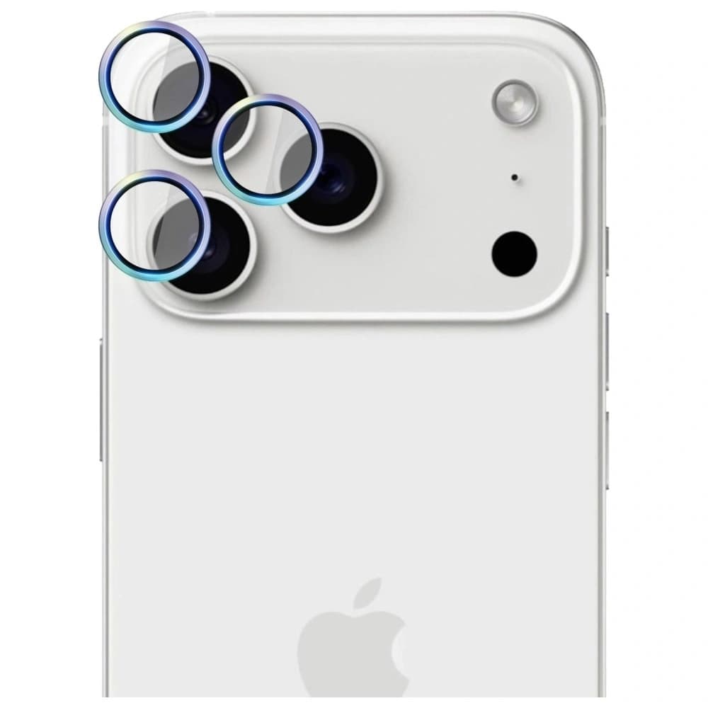 3MK HARDY Ochrana objektivu Pro Apple iPhone 17 Pro / 17 Pro Max duhová - 6