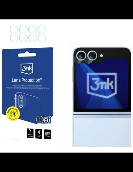 3MK Lens Protection Samsung Galaxy Z Flip6 [4 PACK]