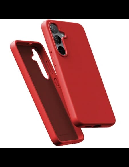 Mercury Pure MagSafe silikonový Samsung Galaxy S25 červený