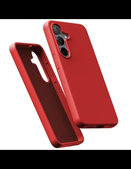 Mercury Pure MagSafe szilikon Samsung Galaxy S25+ Plus piros