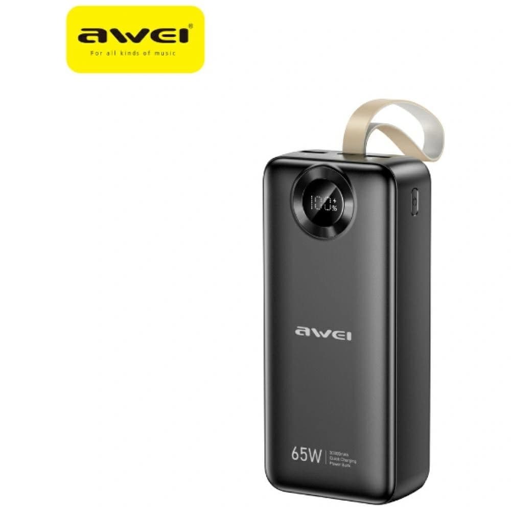 AWEI PA-34 30000mAh 65W Powerbank Încărcare rapidă negru - 1