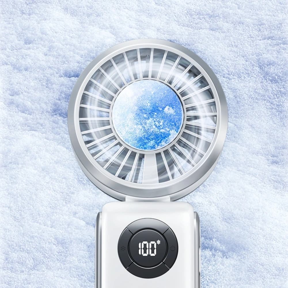 AWEI F39 Fast Ice Mini Pocket Fan white - 2