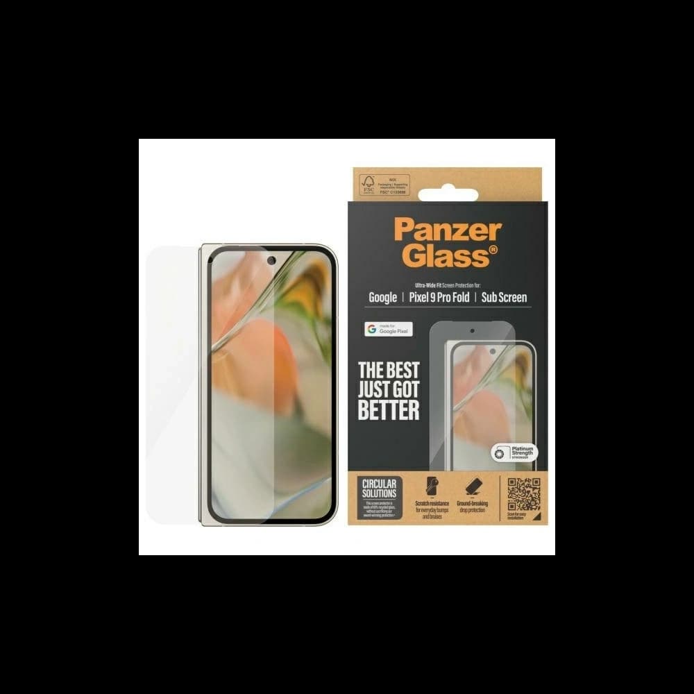 PanzerGlass Ochranné sklo Ultra-Wide Fit pro Google Pixel 9 Pro Fold - 1