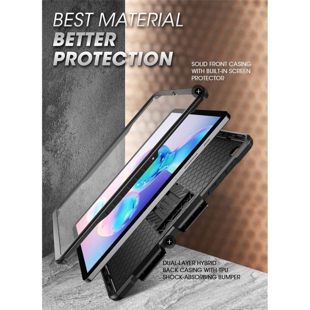 Supcase Unicorn Beetle Pro Samsung Galaxy Tab S6 Lite 10.4 2022/2020 Black - 3