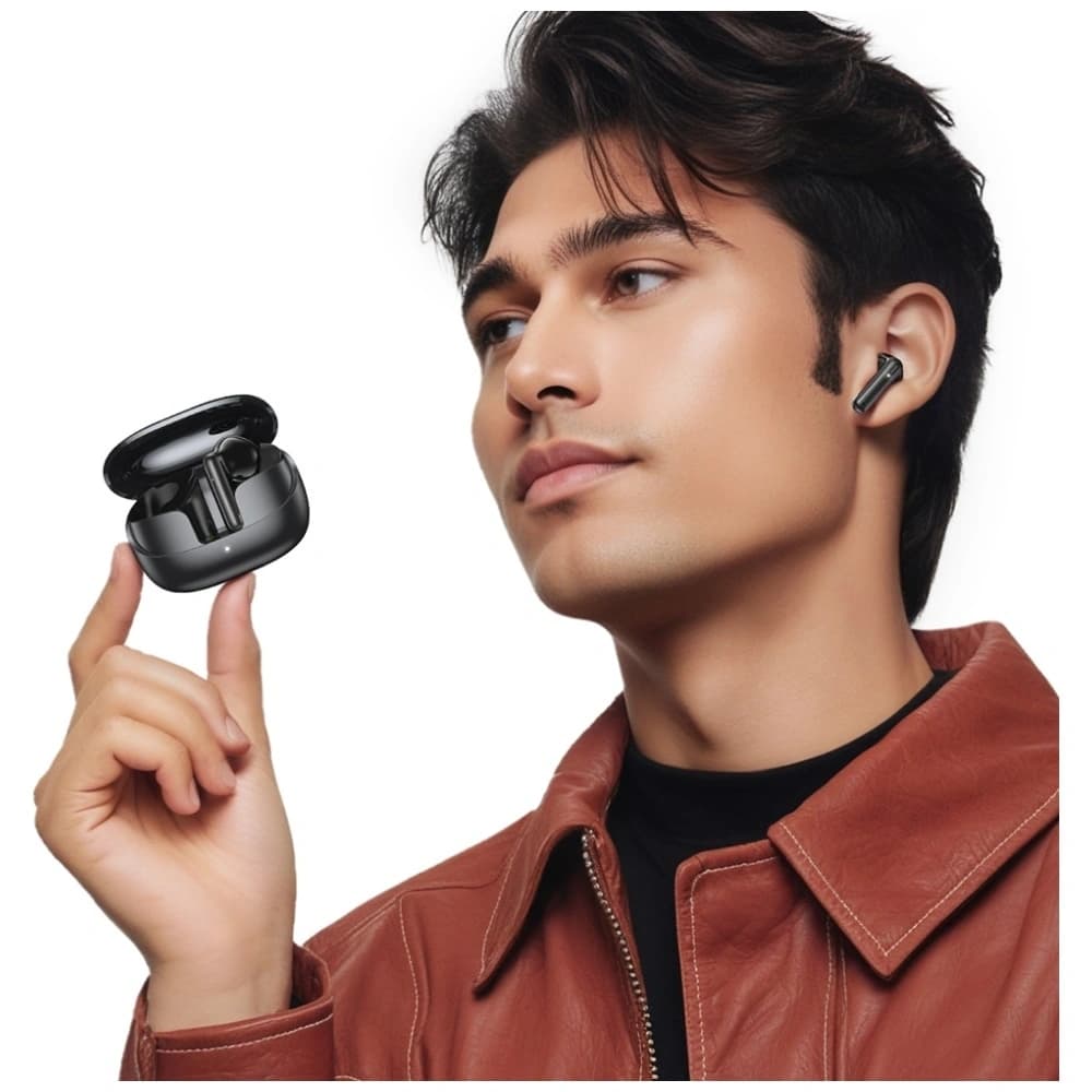 Căști wireless in-ear USAMS IF27 TWS Bluetooth 5.3 negre - 4