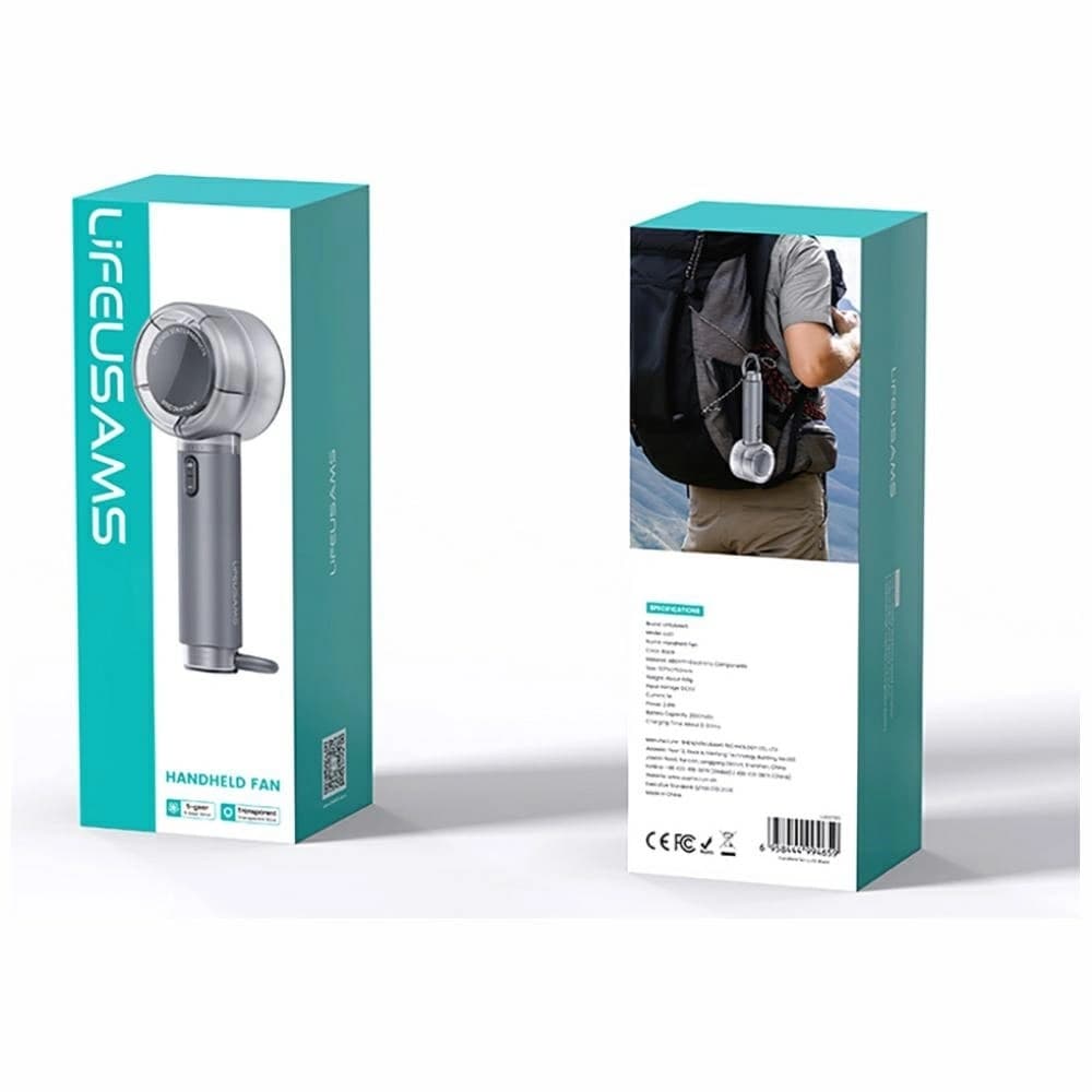 USAMS LiFE Mini Pocket Fan LU01 white - 11