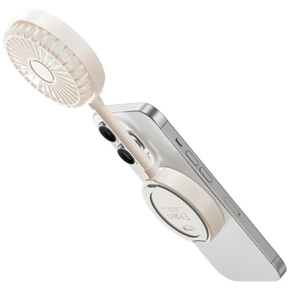 USAMS LiFE Mini Pocket Fan LU02 white - 7