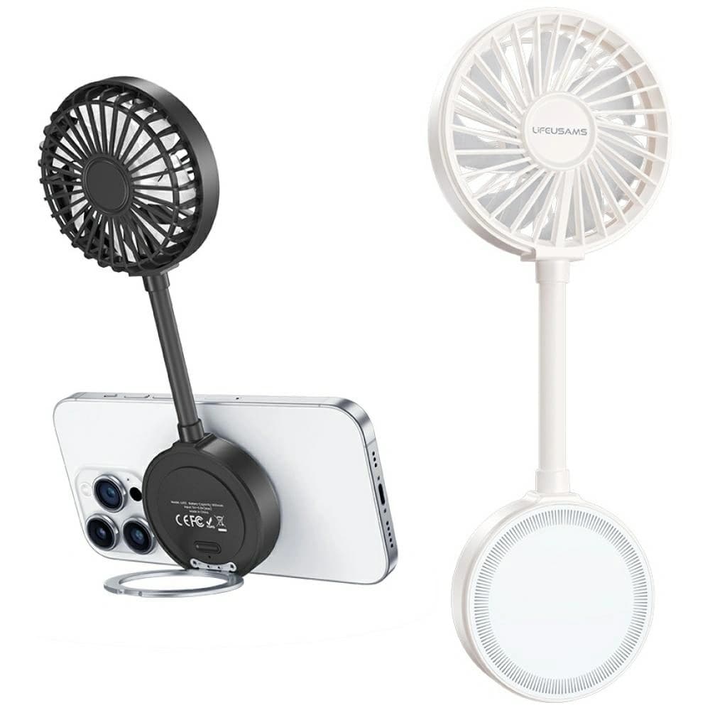 USAMS LiFE Mini Pocket Fan LU02 white - 16