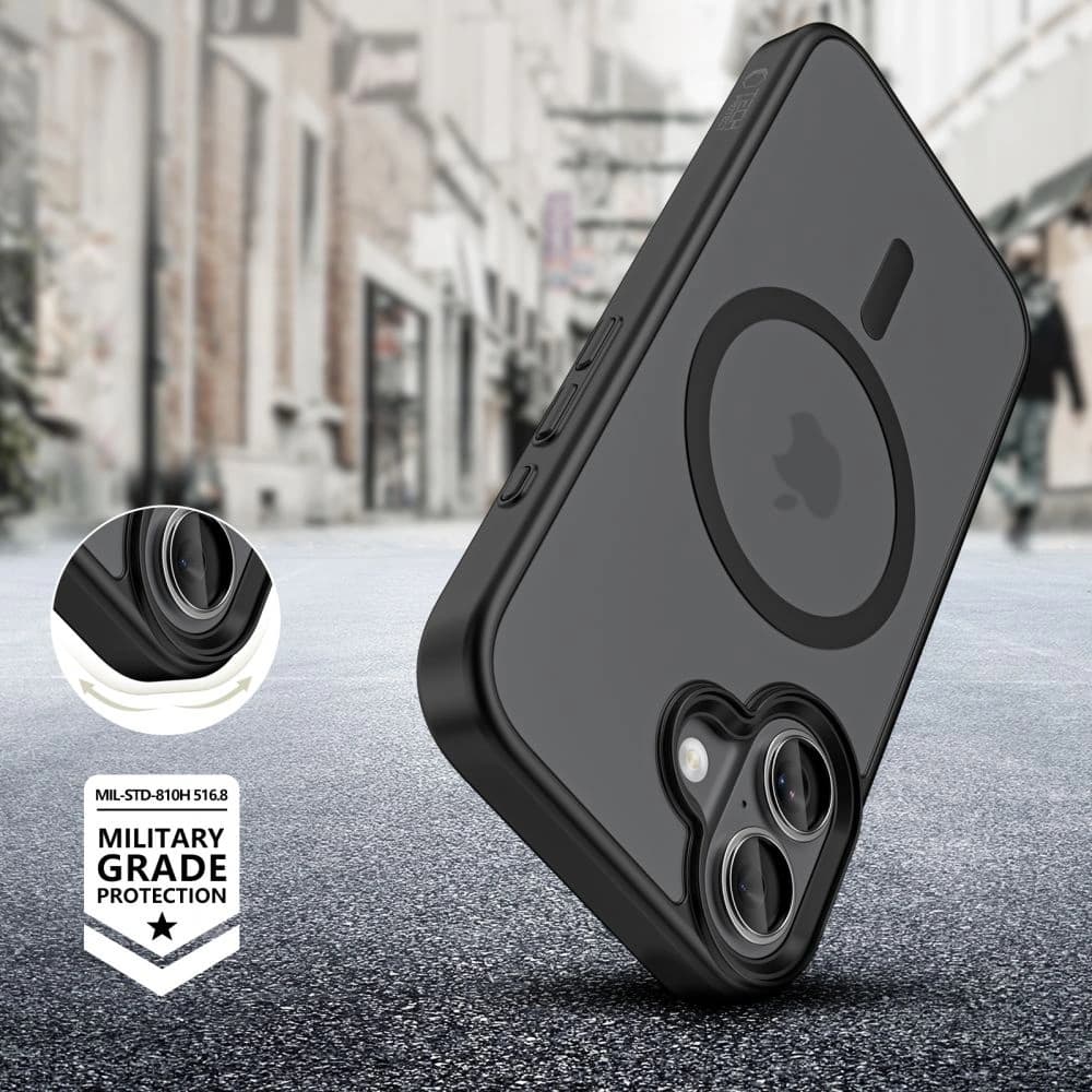 Tech-Protect MagMat MagSafe Apple iPhone 17 Matt Schwarz - 5