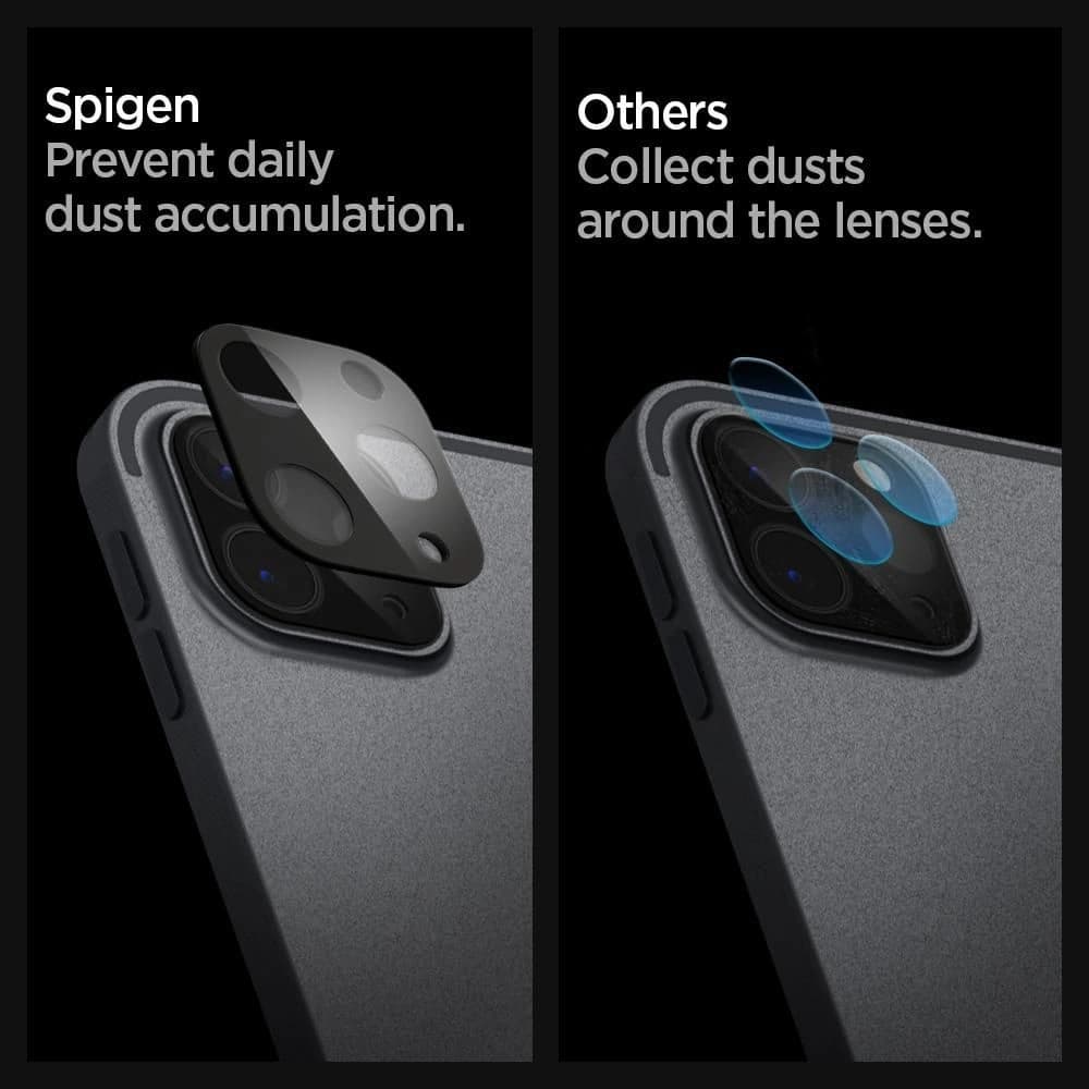Spigen Glass FC Camera Apple iPad Pro 11/12.9 2020 Black [2 PACK] - 6
