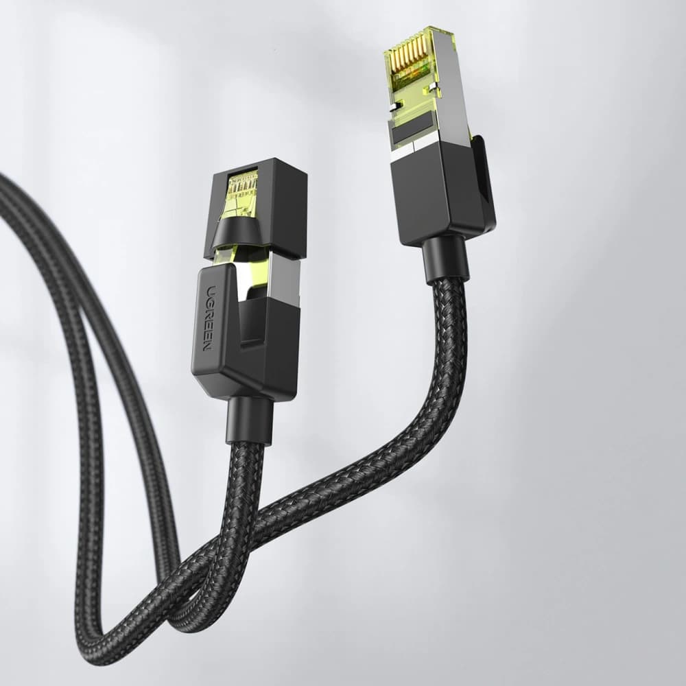 Kabel UGREEN NW150 30791 Ethernet RJ45 Cat 7 10Gbps 10m černý - 8