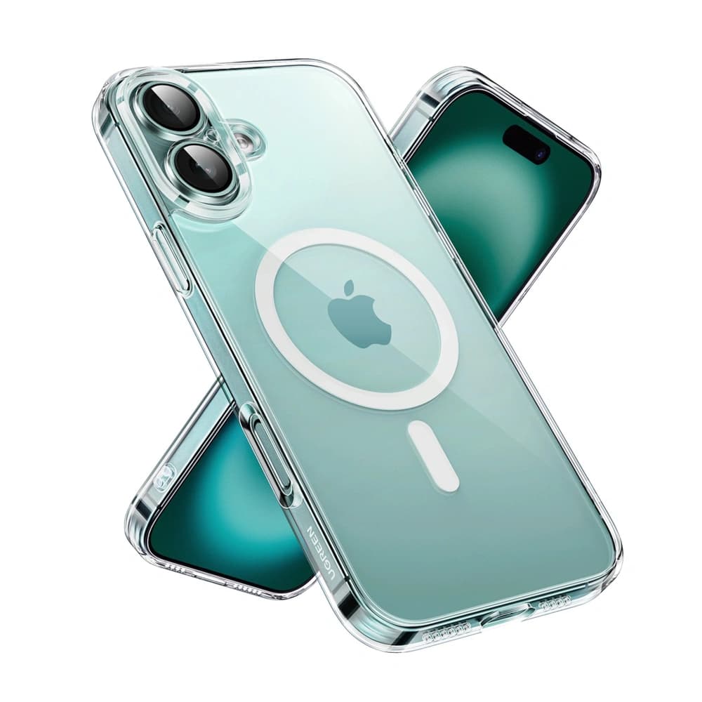 Etui UGREEN Classy Clear Magnetic pentru Apple iPhone 16 Plus transparent - 2