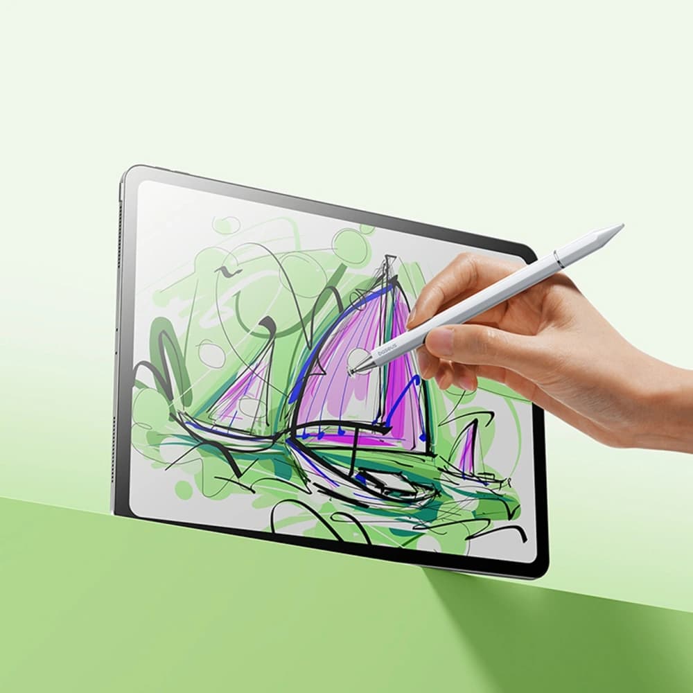 Stylus Baseus Smooth Writing III 3v1 pasivní magnetická verze bílá - 8