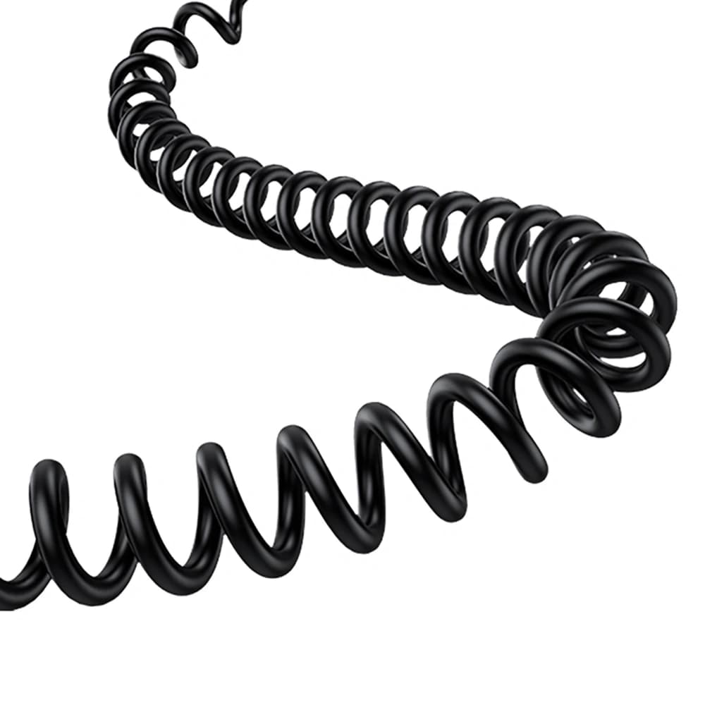 Baseus Circular 60W-os autós töltő USB-A, USB-C beépített Lightning kábellel, USB-C 1.4m fekete - 6