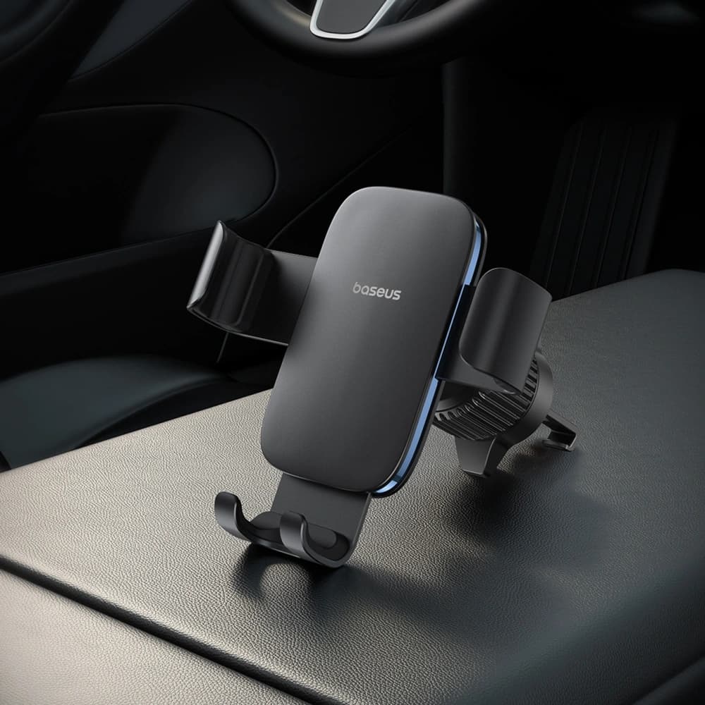 Baseus Metal Age 3 gravitationelle Autohalterung für Lüftungsschlitze schwarz - 16