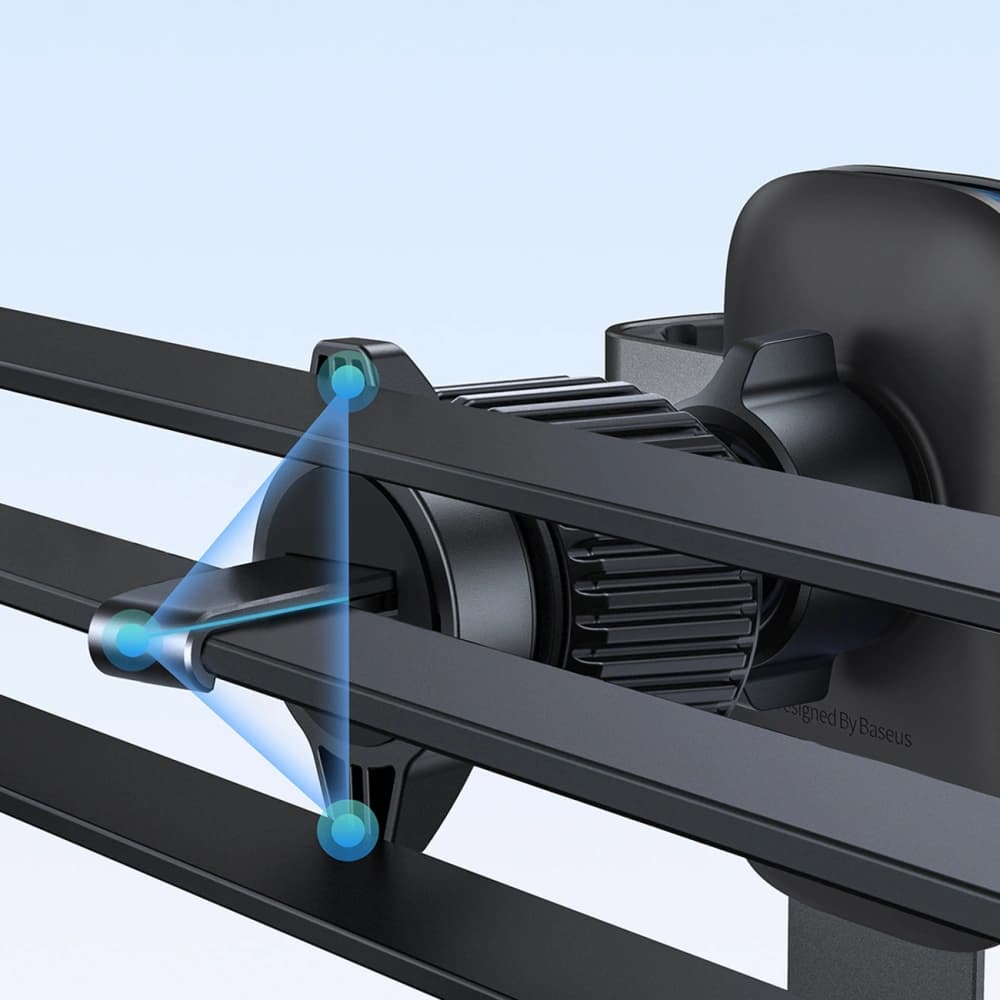 Baseus Metal Age 3 gravitationelle Autohalterung für Lüftungsschlitze schwarz - 17
