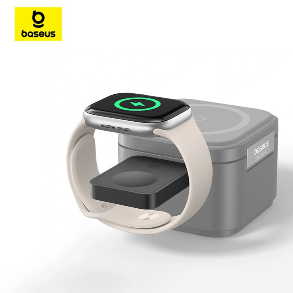 Baseus MagPro 2.5W magnetische Induktionsladegerät für Apple Watch schwarz - 10