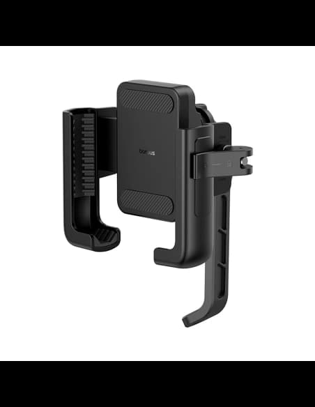 Baseus GoTrip Motorrad Handyhalterung für den Spiegel mit Dämpfung schwarz