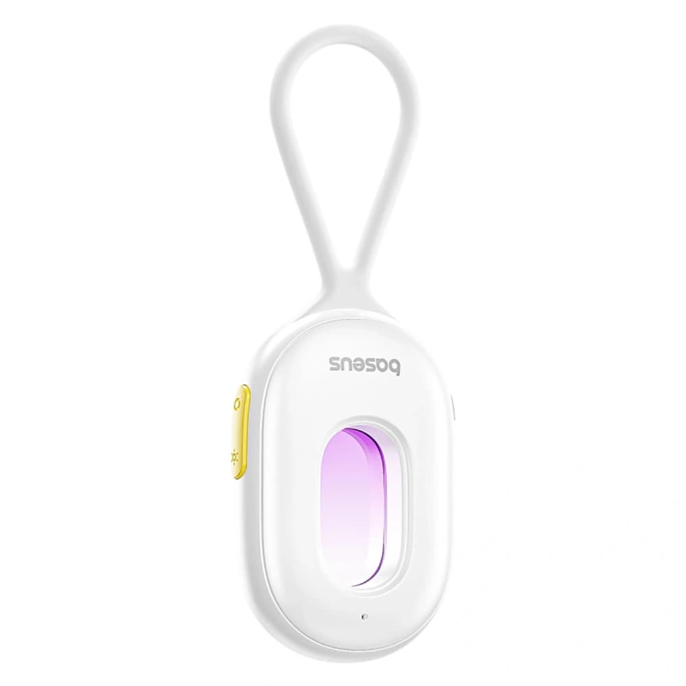 Baseus Heyo Series II hidden camera detector with alarm and mini flashlight + Baseus Simple USB-A / USB-C white cable - 5