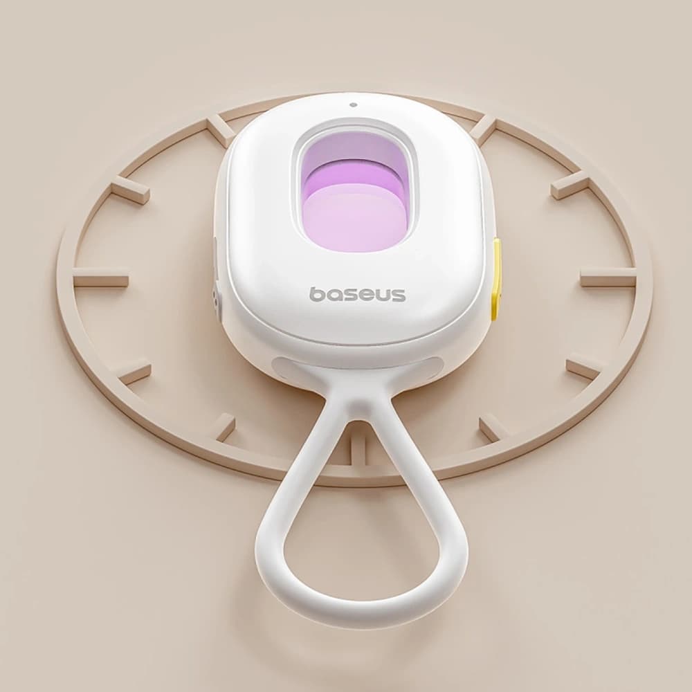 Baseus Heyo Series II hidden camera detector with alarm and mini flashlight + Baseus Simple USB-A / USB-C white cable - 10