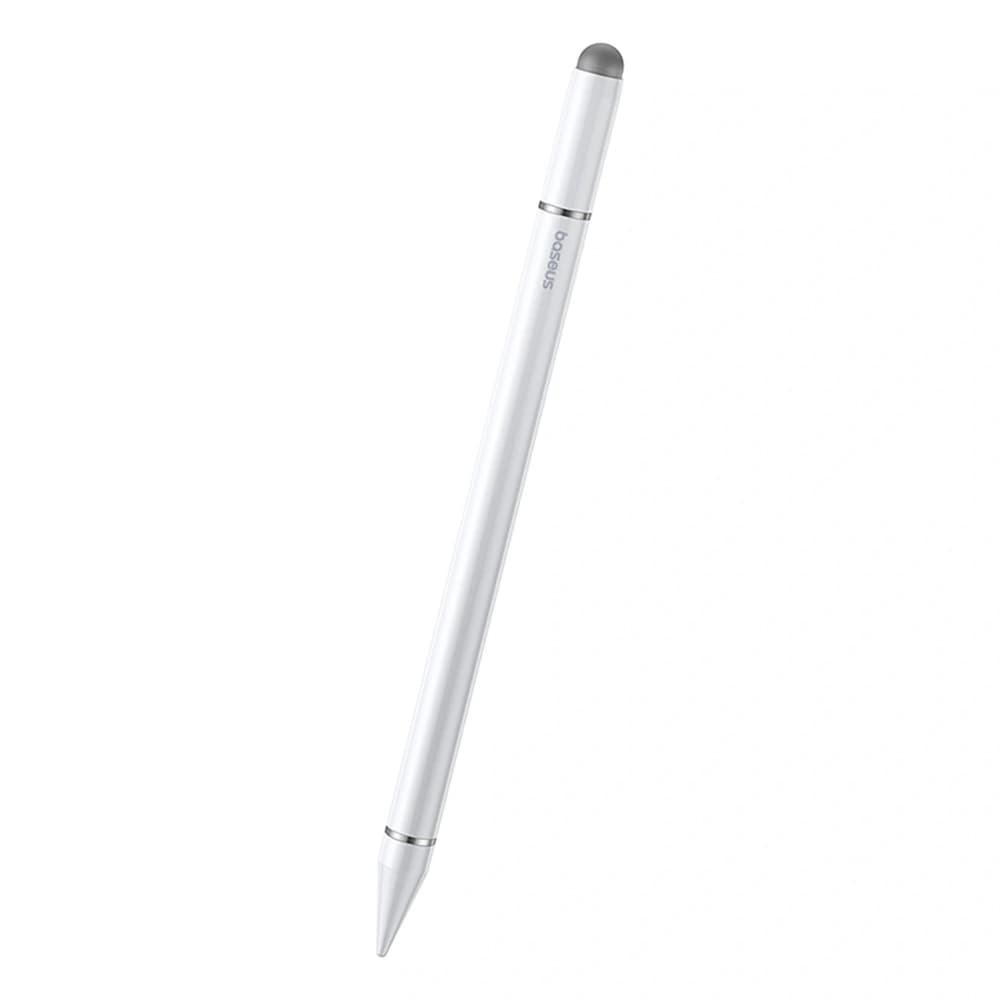 Stylus pasiv Baseus Smooth Writing III 3w1 versiune magnetică albă - 3