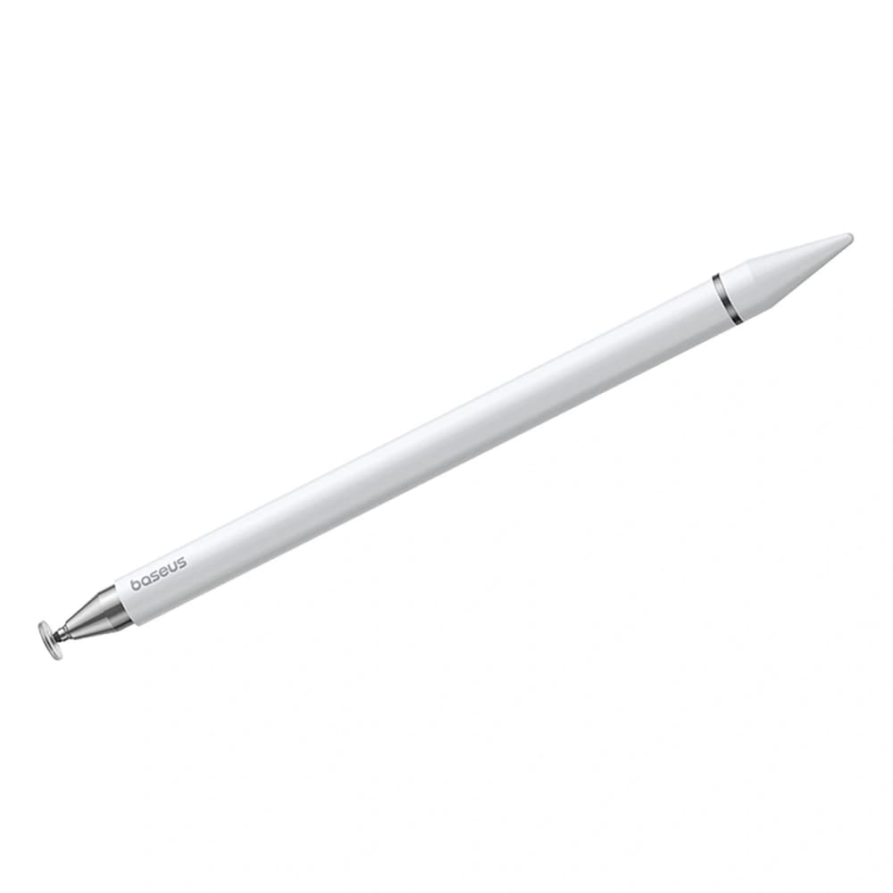 Stylus pasiv Baseus Smooth Writing III 3w1 versiune magnetică albă - 4