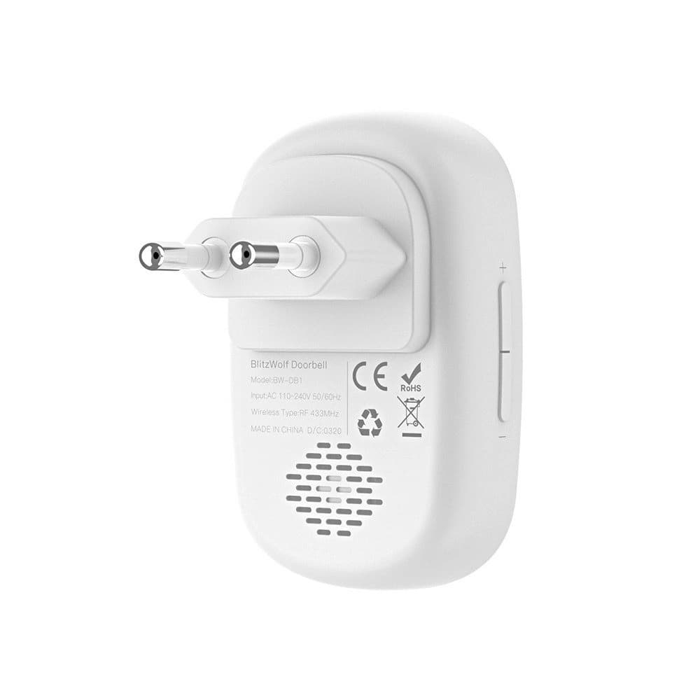 Sonerie wireless Blitzwolf BW-DB1 RF433MHz - 4