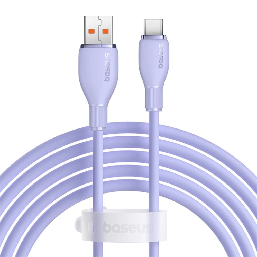 Baseus Pudding Kabel USB-A / USB-C 100W 2m lila
