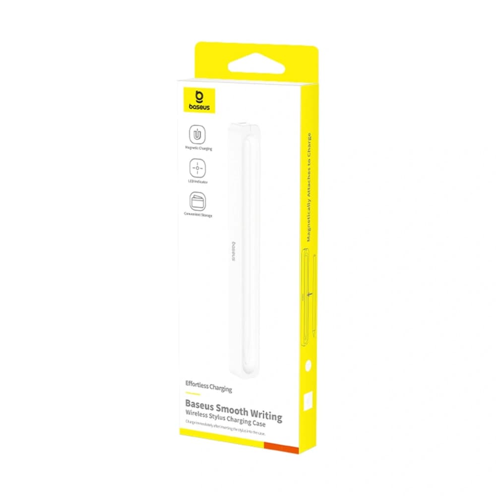Nabíjecí pouzdro pro stylus Baseus Smooth Writing s kabelem Baseus Simple USB-C 3A 30cm bílá - 2