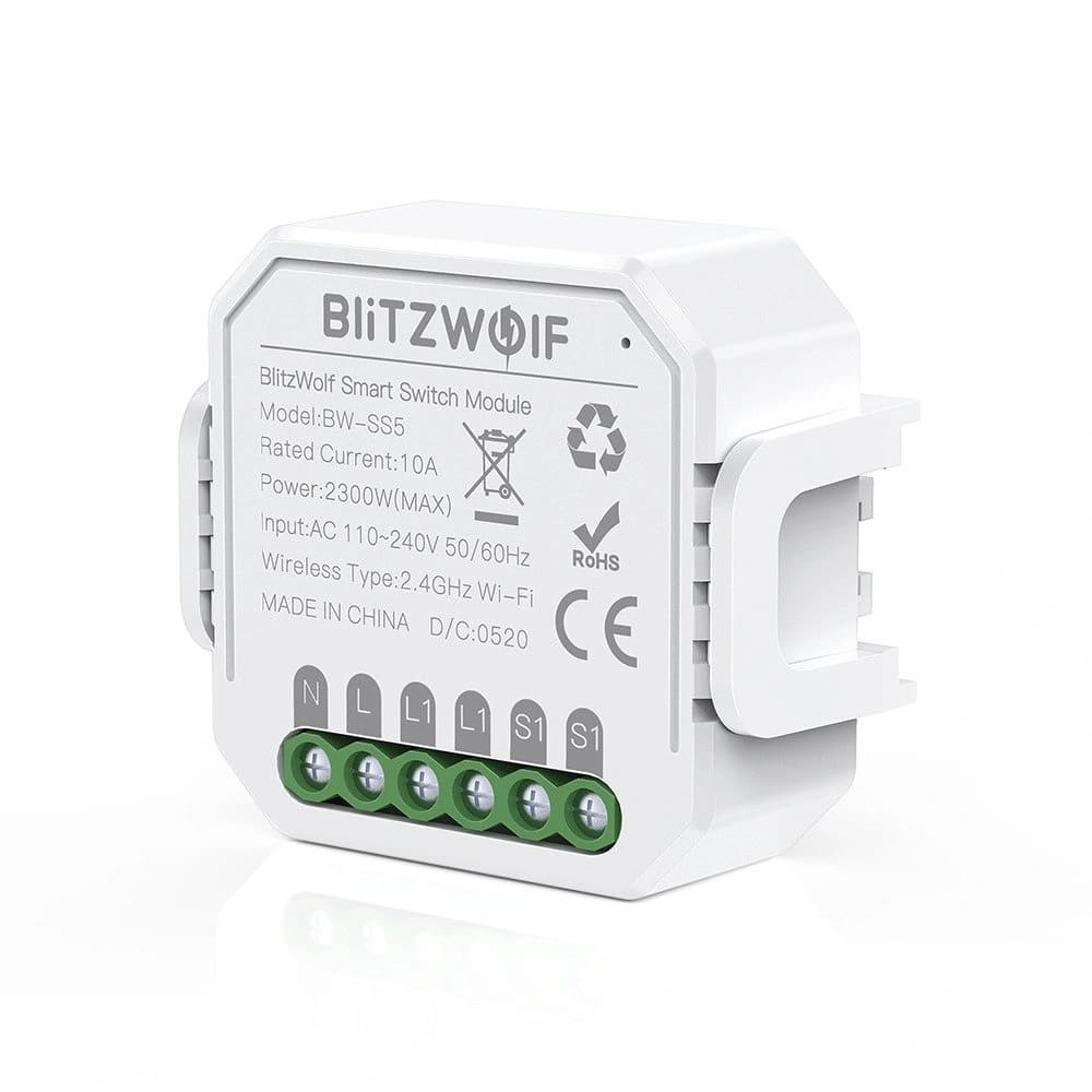 BlitzWolf BW-SS5 Smart Switch WiFi 1-gang - 2