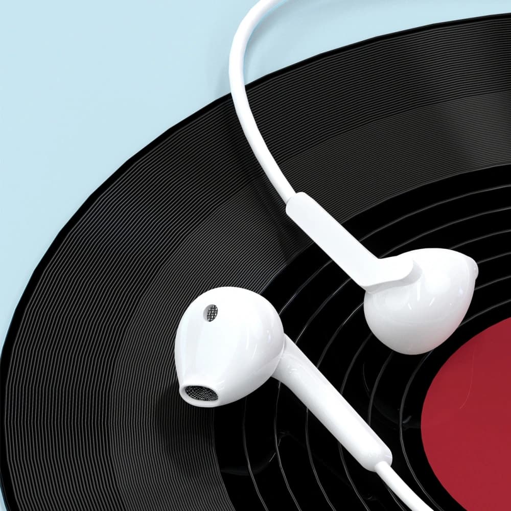 Căști in-ear Dudao X3C USB-C 1.2m albe - 7