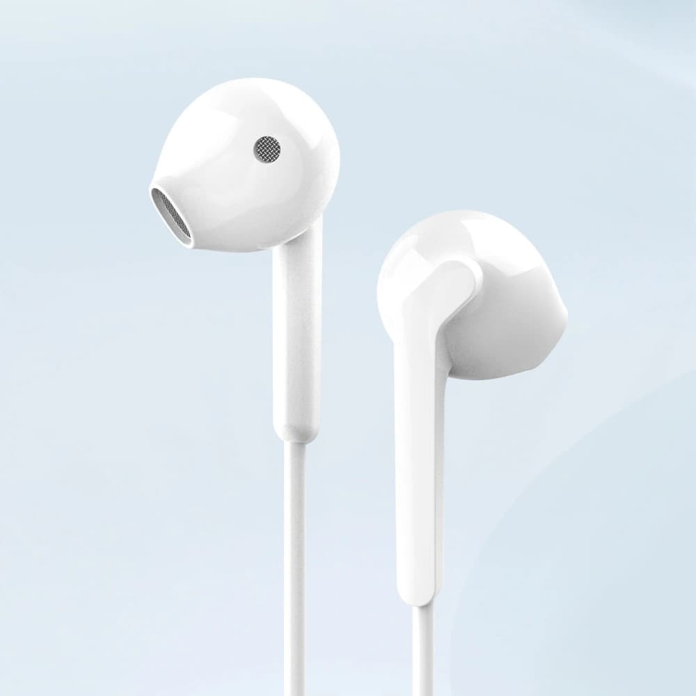 Căști in-ear Dudao X3C USB-C 1.2m albe - 9