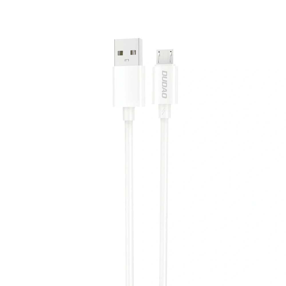 Dudao L4SM USB-A / micro USB 2A 1m white cable - 1