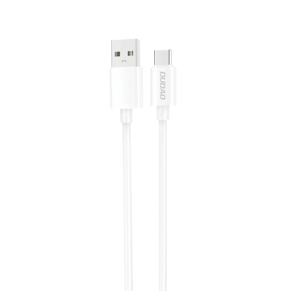 Dudao L4ST USB-A / USB-C 5A 1m white cable - 1
