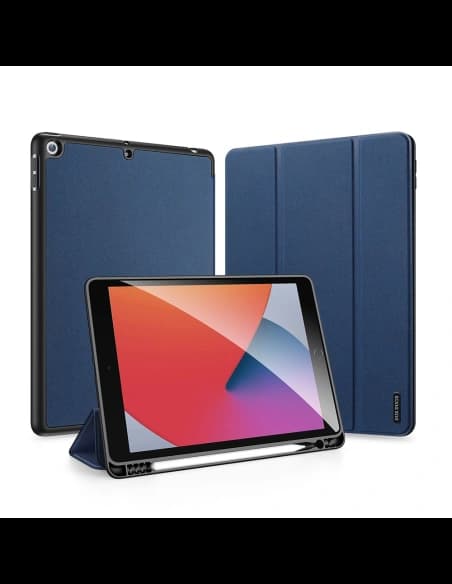 Dux Ducis Domo Case with Flip and Smart Sleep for Apple iPad 10.2" 2019/2020/2021 blue