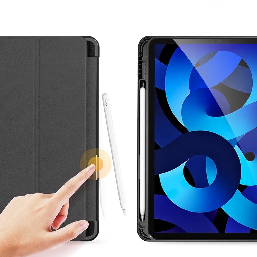 Dux Ducis Domo tok fedéllel és okos alvás funkcióval az Apple iPad Air 11" 2024/2025 / iPad Air 10.9" 2022/2020 fekete - 6