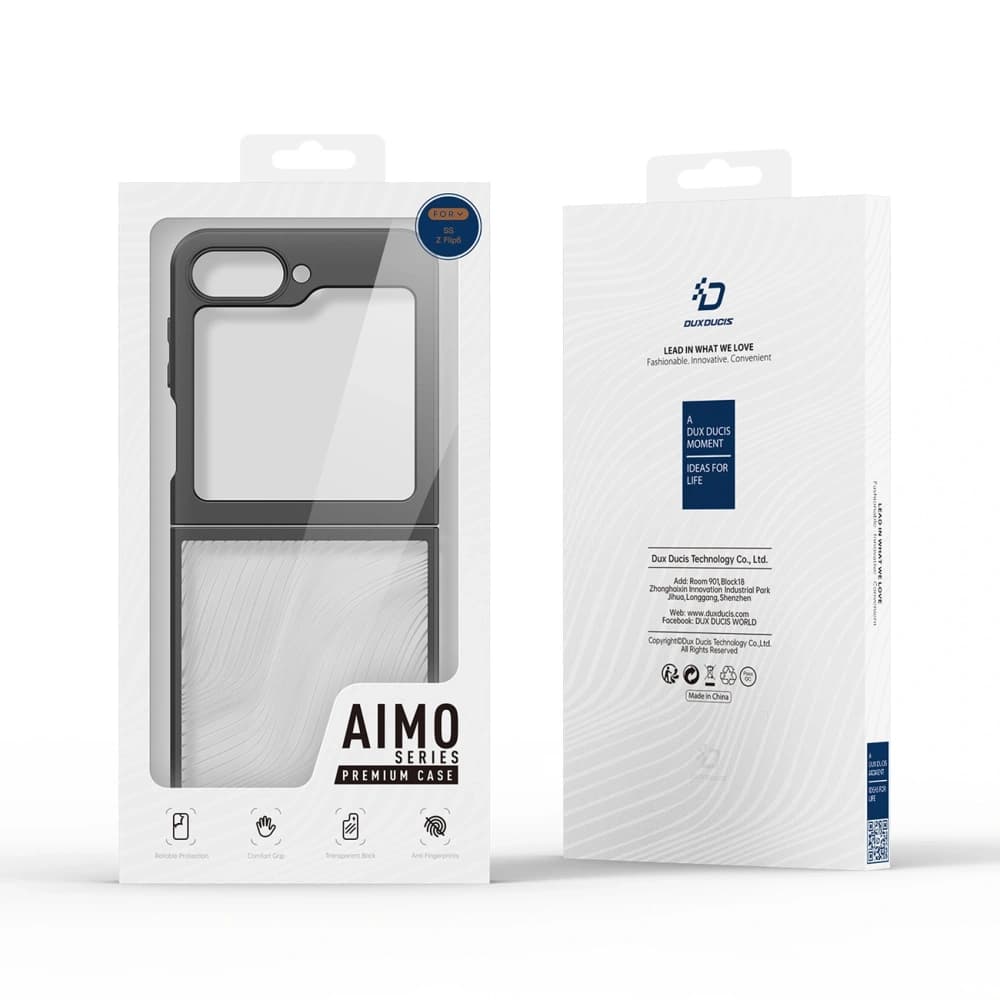 Dux Ducis Aimo case for Samsung Galaxy Z Flip 6 black - 3