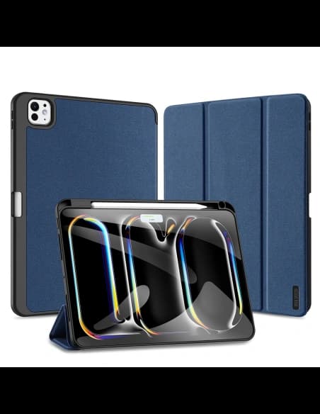 Etui Dux Ducis Domo s klopou a smart sleep pro Xiaomi Pad 6 / 6 Pro modré