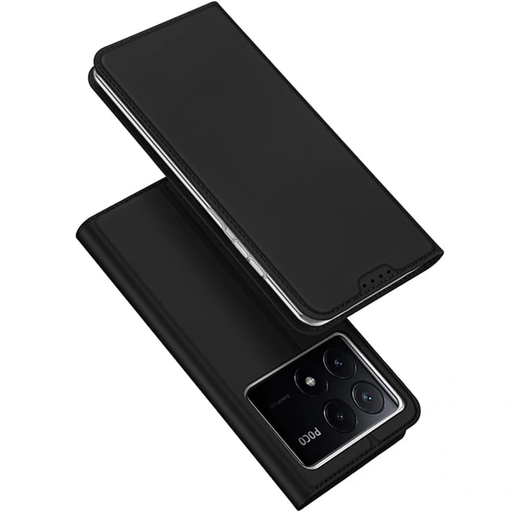 Dux Ducis Skin Pro Flip Case for Xiaomi Poco X6 Pro 5G / Redmi K70E black - 2