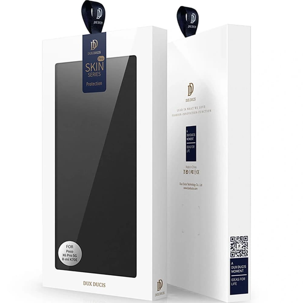 Dux Ducis Skin Pro Flip Case for Xiaomi Poco X6 Pro 5G / Redmi K70E black - 7