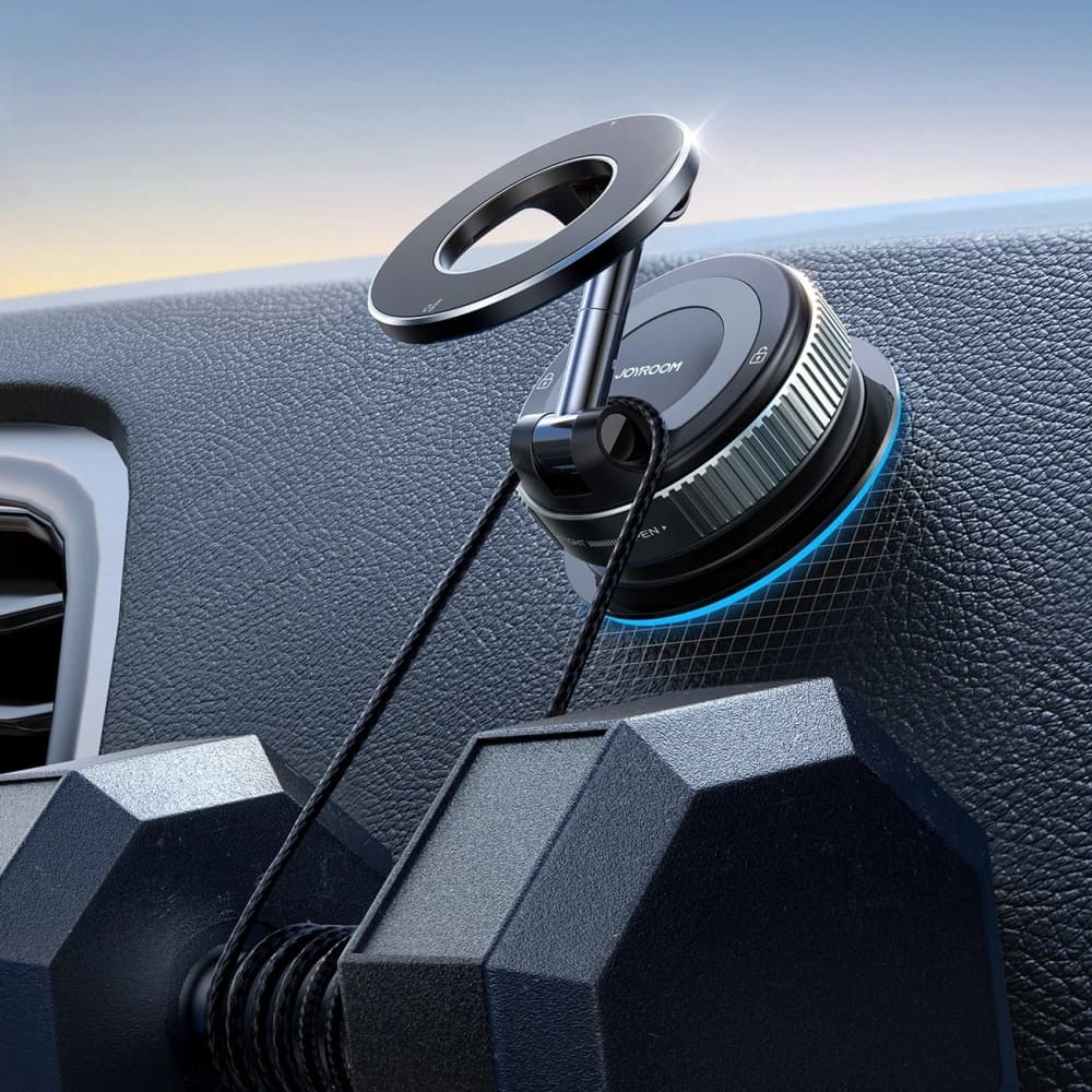 Joyroom JR-ZS501 magnetische Auto Halterung für das Armaturenbrett dunkelgrau - 3