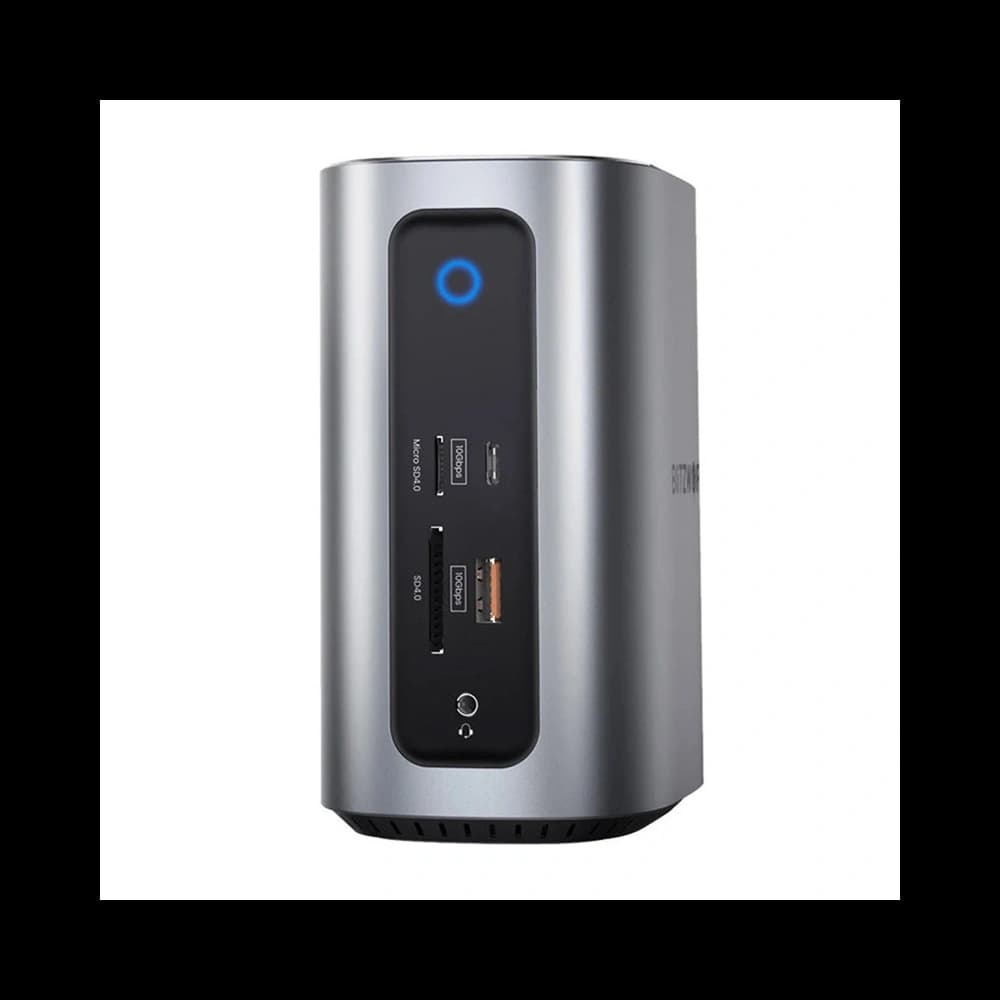 Dokovací stanice 17v1 Blitzwolf BW-TH15 2xHDMI+DisplayPort+4xUSB-C+3xUSB-A 3.0+USB-A 3.1+USB-C 3.2+USB-C PD+RJ45+micro SD+SD+3.5mm - 5