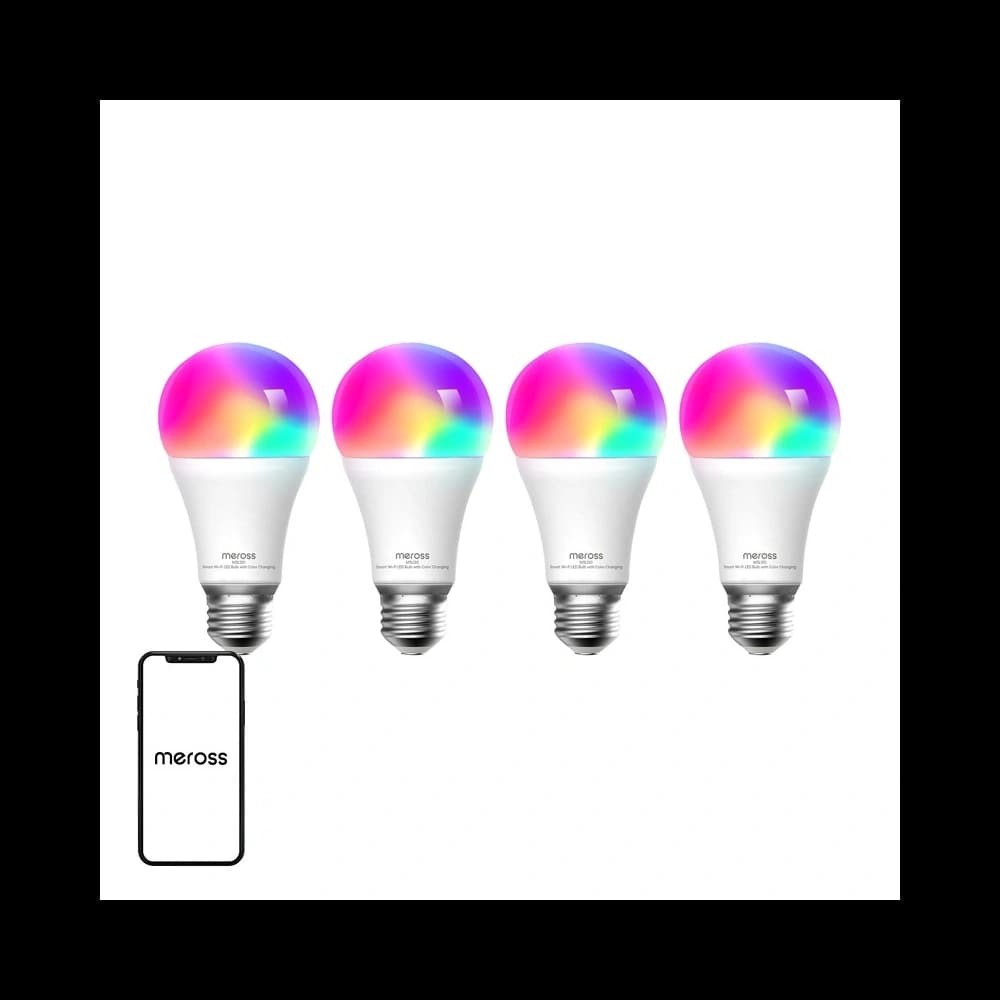 Inteligentní LED žárovka WiFi Meross MSL120 (HomeKit) (čtyřbalení) - 1