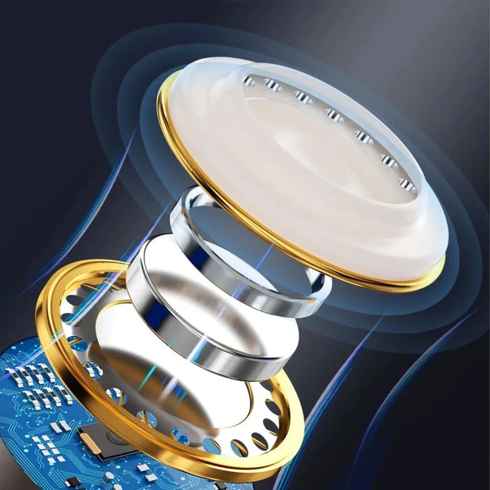 Căști in-ear Dudao X1PROT USB-C 1.2m negre - 3