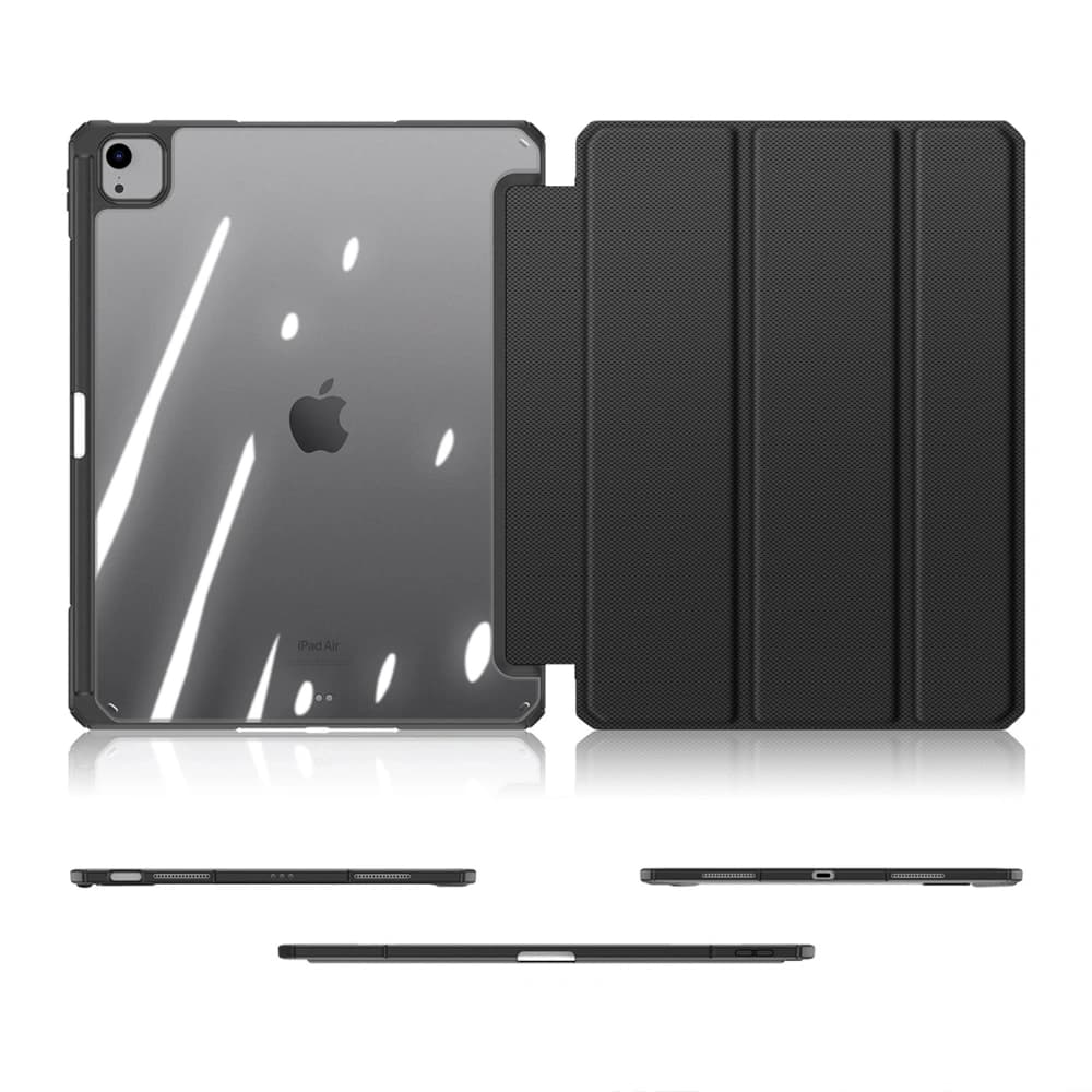 Etui Dux Ducis Toby z klapką i podstawką do Apple iPad Air 13" 2024 / 13" 2025 / iPad Pro 12.9 2020/2021/2022 czarne - 5