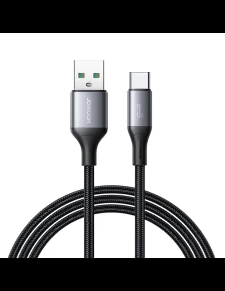 Joyroom S-A28 Flash Series USB-A / USB-C 3A 2m fekete kábel